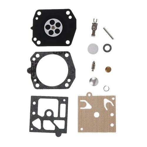 1 sæt karburator carb reparationssæt ekko motorsav pakning nål membran homelit trimmer udskiftningsdele til walbro  k22- hda: Default Title
