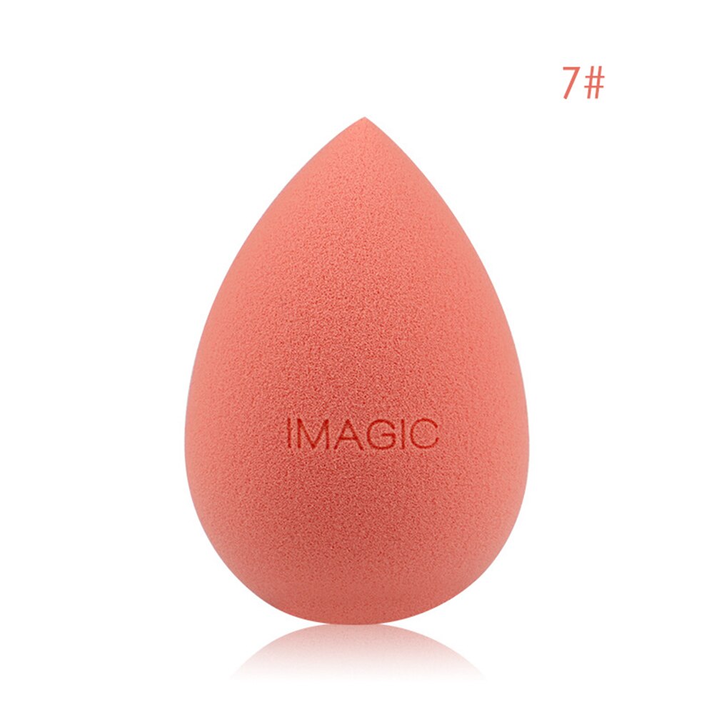Imagic ovo seco e molhado não-látex, água de imersão torna-se maquiagem base cosmética esponja beleza pó: 6