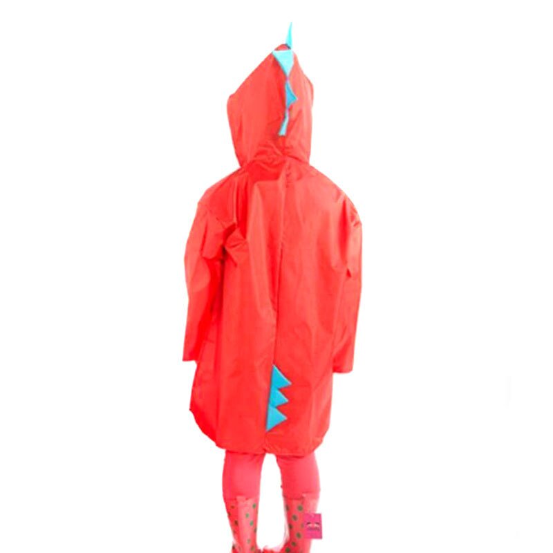 Peuter Baby Jongen Meisje Regenjas Voor Kinderen Dinosaurus Regen Jas Cartoon Waterdicht Hooded Cover Regenkleding Lbv