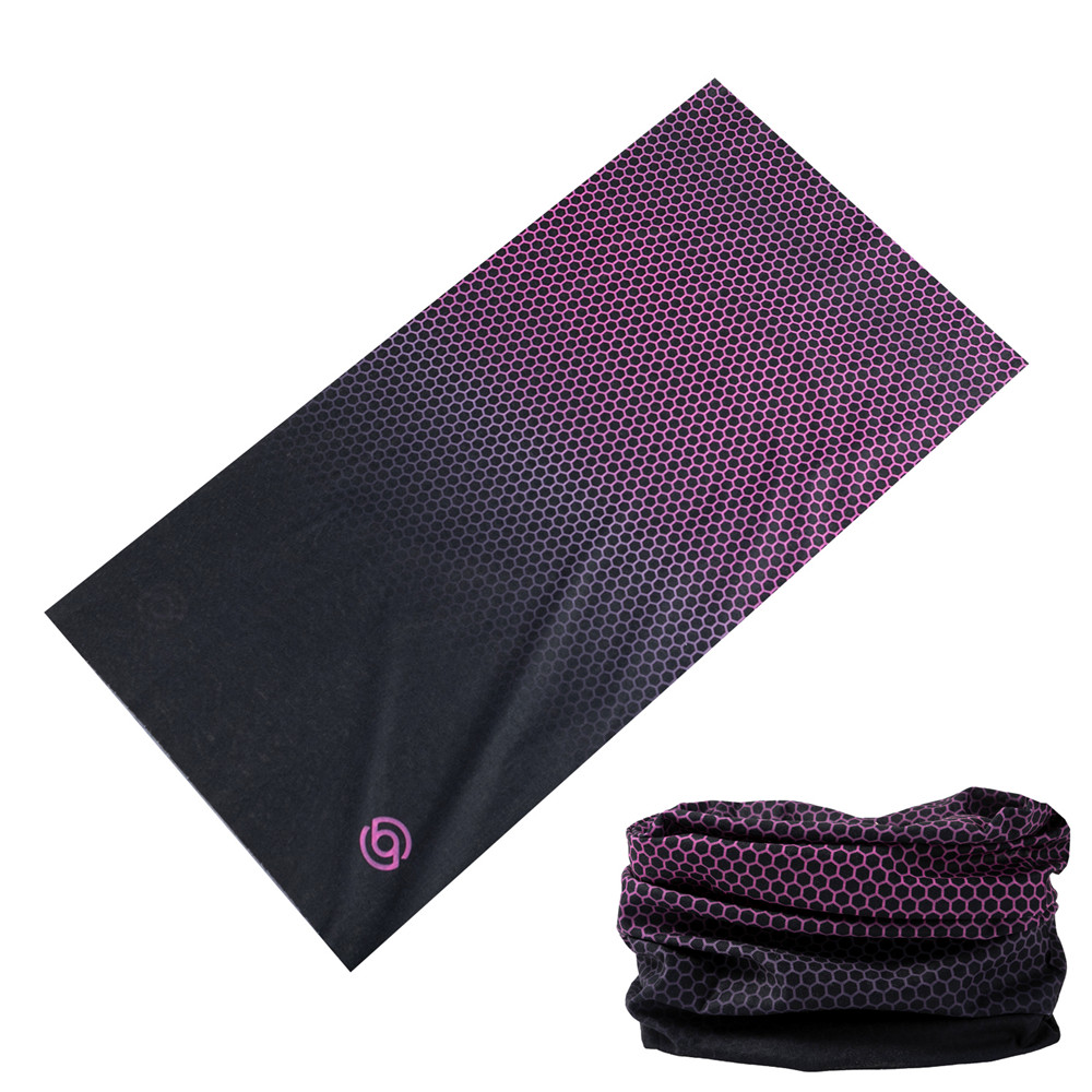 Green Bandanas Future Geometry Sports Headbands For Woman Man Balaclava Funny Face Mask Cycling Neck Scarf: Chocolate