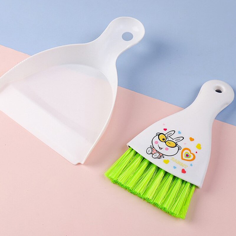 Mini cleaning brush small broom dust set desktop sweeper garbage cleaning shovel table household cleaning tools