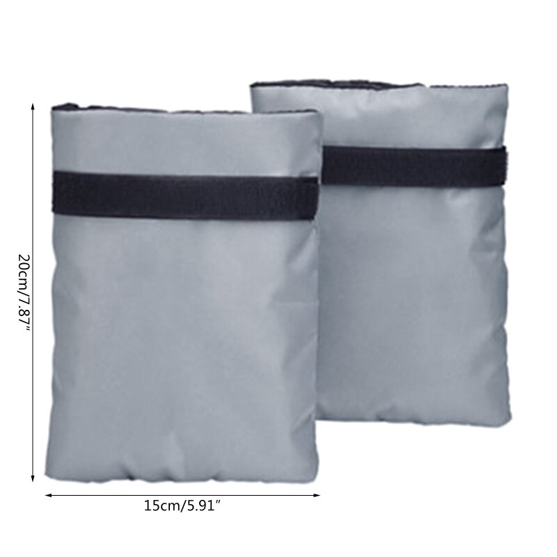 Paquet de 2 couvercle de robinet extérieur de jardin plus grand protecteur de robinet de gel hiver garder au H58C