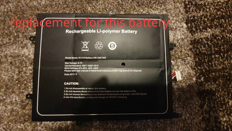 5000mAh Batterie De Remplacement pour N1410 Hw-3487265 avec 7 lignes pour Ordinateur Portable PC