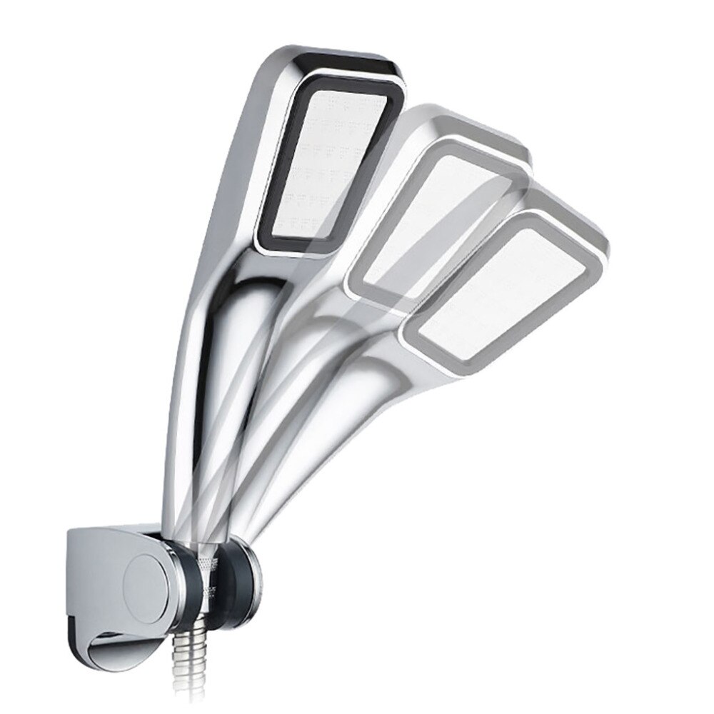 Douchekop Handset Houder CHROME Badkamer Wall Mount Verstelbare Beugel Nuttig