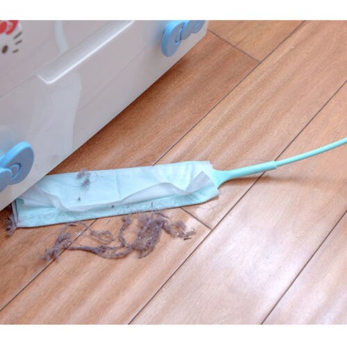 Faroot Long Thin Cleaning Duster Brush Set Handle Flat Head Cleaner Non-Woven Fabric