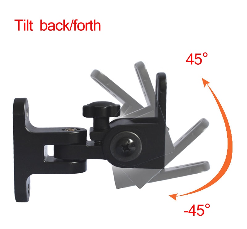 (1pc)  sw -20 15kg 33 lbs zink universal stærk lydhøjttaler vægmonteret pro-væg højttaler beslag roter kip sving