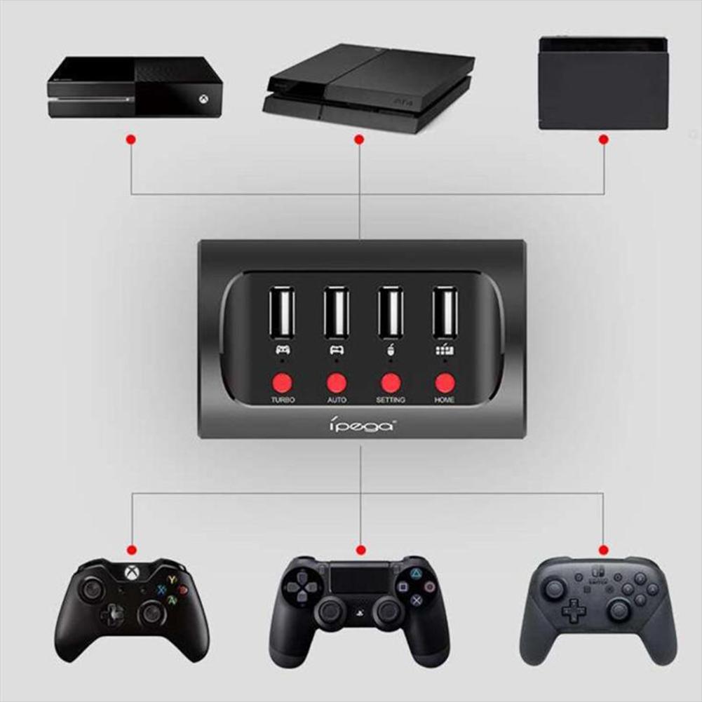 USB Keyboard Mouse Converter Adapter Gamepad Controller Console Adapter For PS4 Xbox One Nintendo Switch FPS Game Accessories