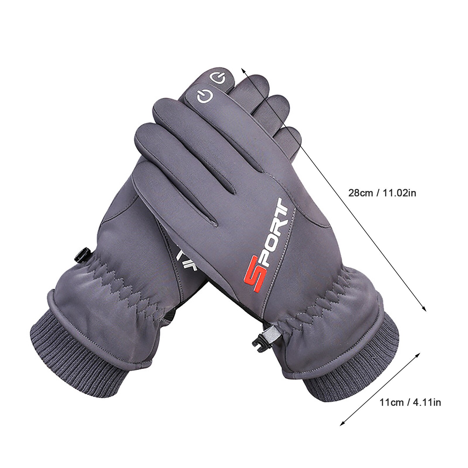 Uomo donna inverno caldo antivento guanti schermo termico guanti guanti teledita guanti caldi moto inverno autunno guanti da bici