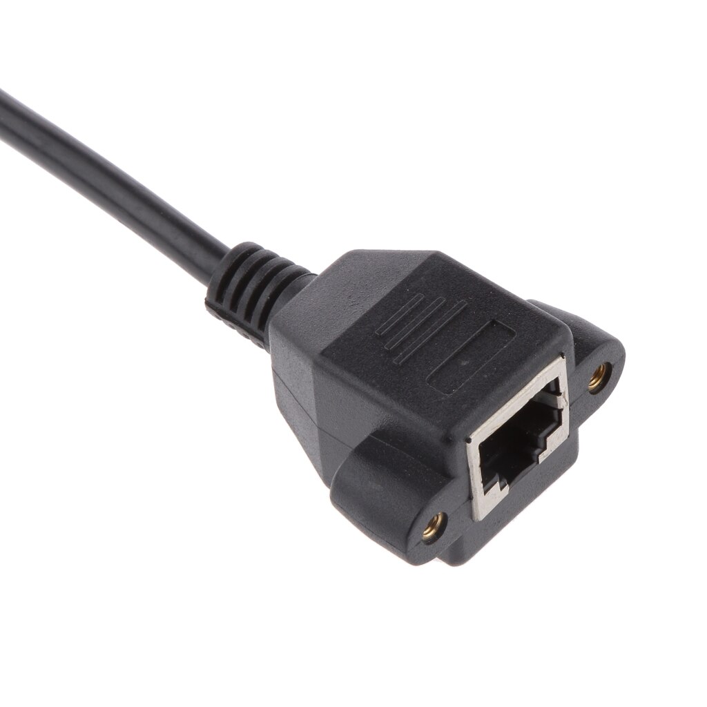 Network Cable Rj45 Extension Extender Extend Ethernet Lan Male to Female 60ccm 2ft