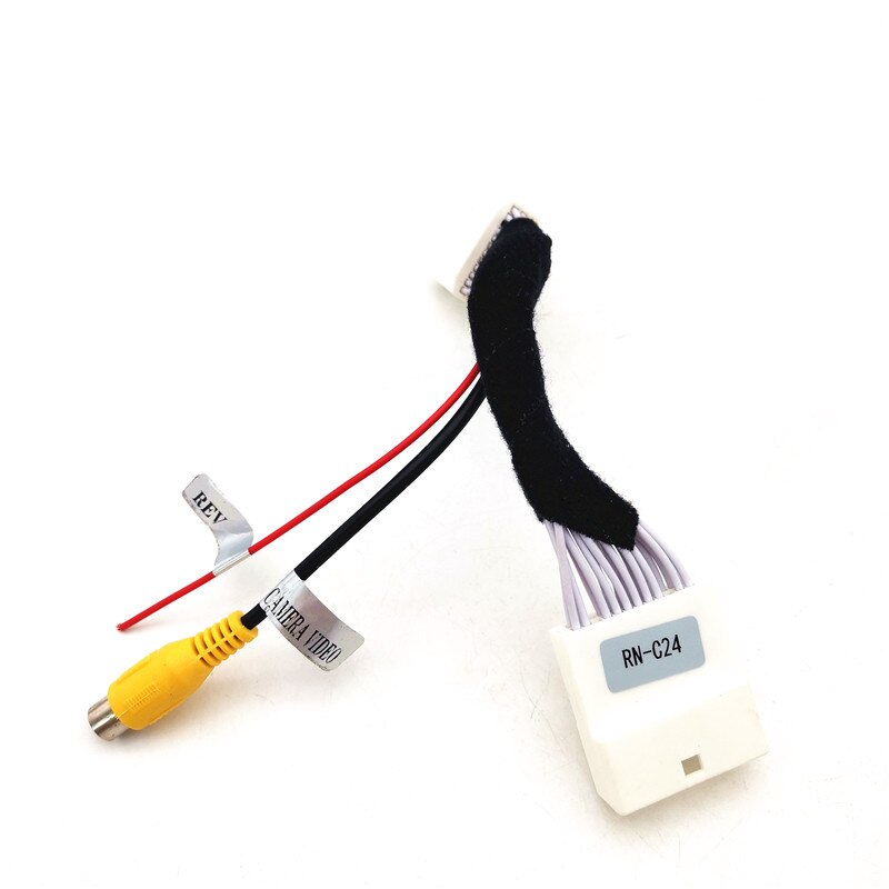 Câble d&#39;interface de caméra de recul 24 broches, pour moniteur OEM Renault Dacia, installation non destructive avec système MediaNav