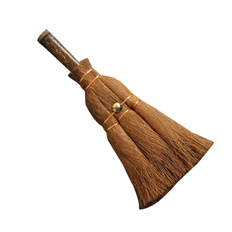 Bambus wurzel Tee pinsel Tee stift Tee besen kehren werkzeuge Kein haarausfall ziege Horn reinigung pinsel Kung Fu Tee zeremonie zubehör