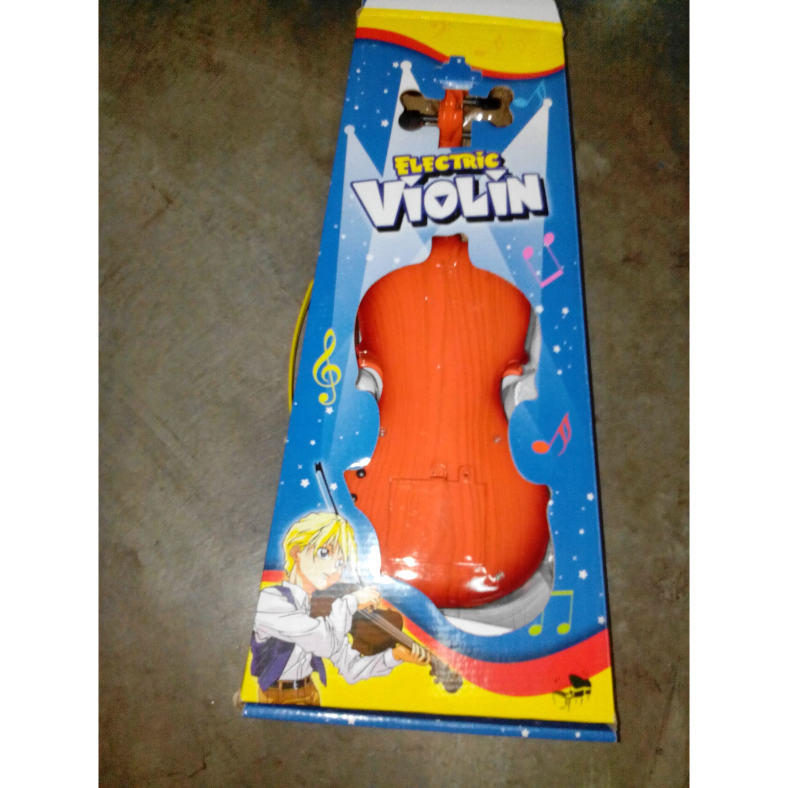 de violín electrónico de Mini música Super lindo educativo para niños, niño, niña, sala de juguetes, sala de estar