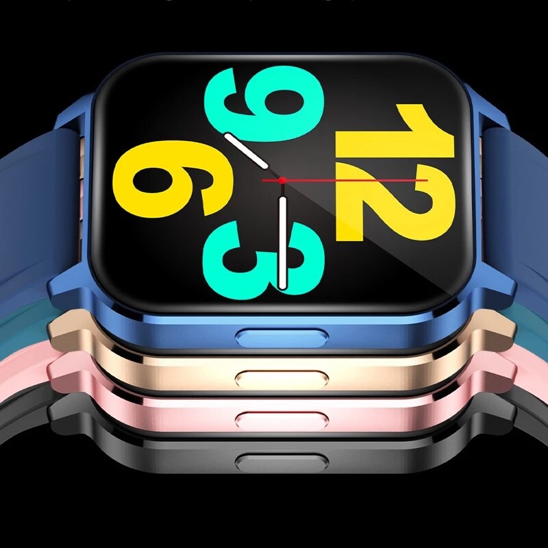 Smart Horloge Heren Vrouwen Hartslag Bloeddruk Fitness Multifunctionele Sport IP68 Waterdichte Smartwatches Voor Android Ios