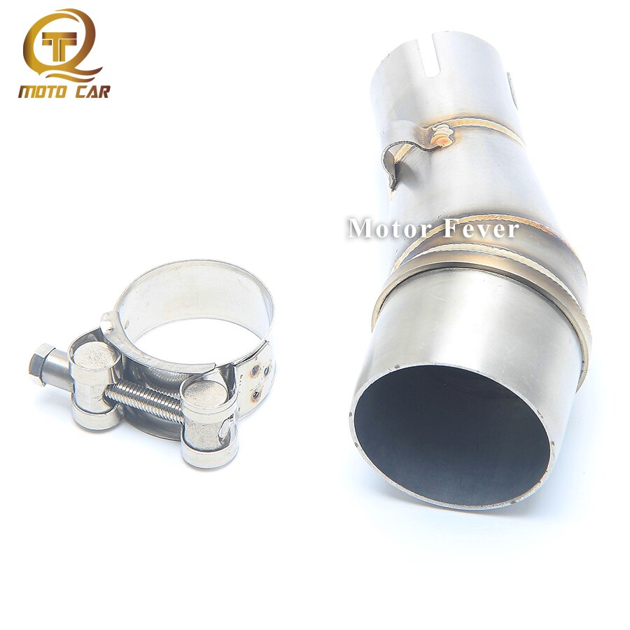 Motorcycle Exhaust Adapter Middle Tube Link Pipe C... Grandado