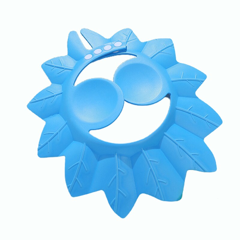 1Pc Kinderen Veilig Shampoo Douche Badmuts Bad Bescherm Verstelbare Foam Soft Cap Voor Baby Wash Hair Shield Kinderen baden Hoed