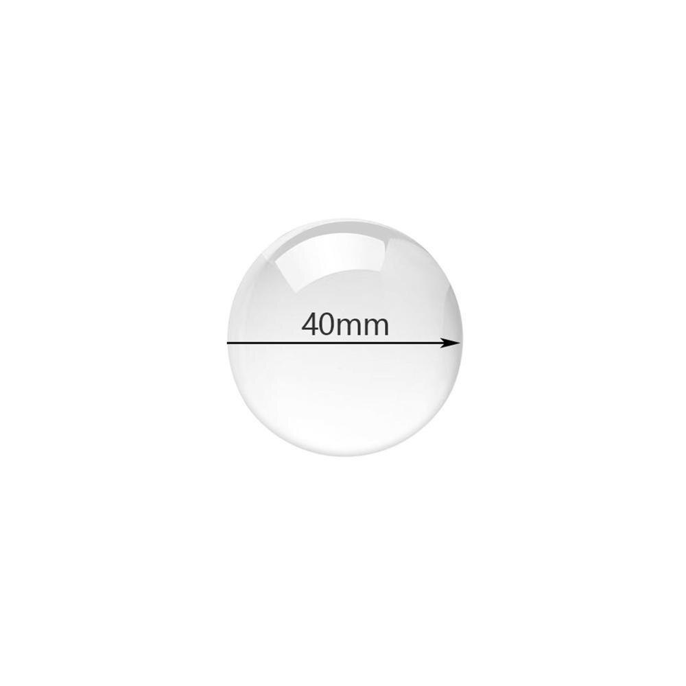 Photographie verre boule de cristal 40/50mm sphère photographie boule accessoires clair Photo lentille rond artificiel tir décor R0M4: 40mm