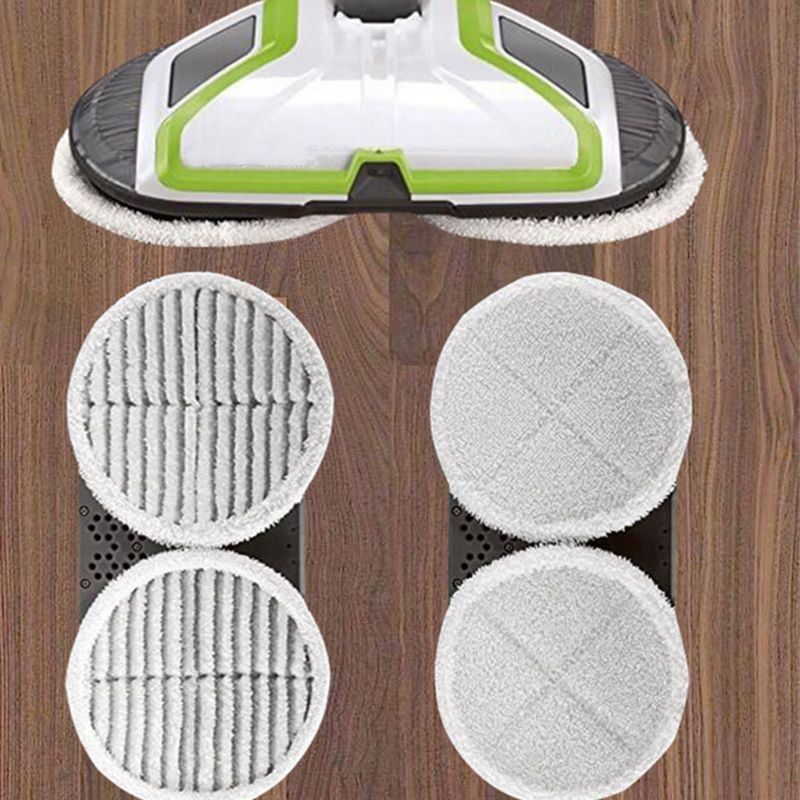 6 Pack Mop Replacement Pads for Bissell Spinwave 2039A 2124 Powered Hard Floor Mop (2 Soft Pads+2 Scrubby Pads+2 Heavy Scrub Pa