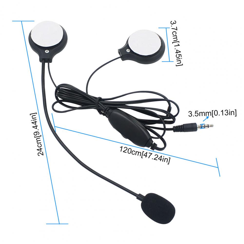 main libre casque moto