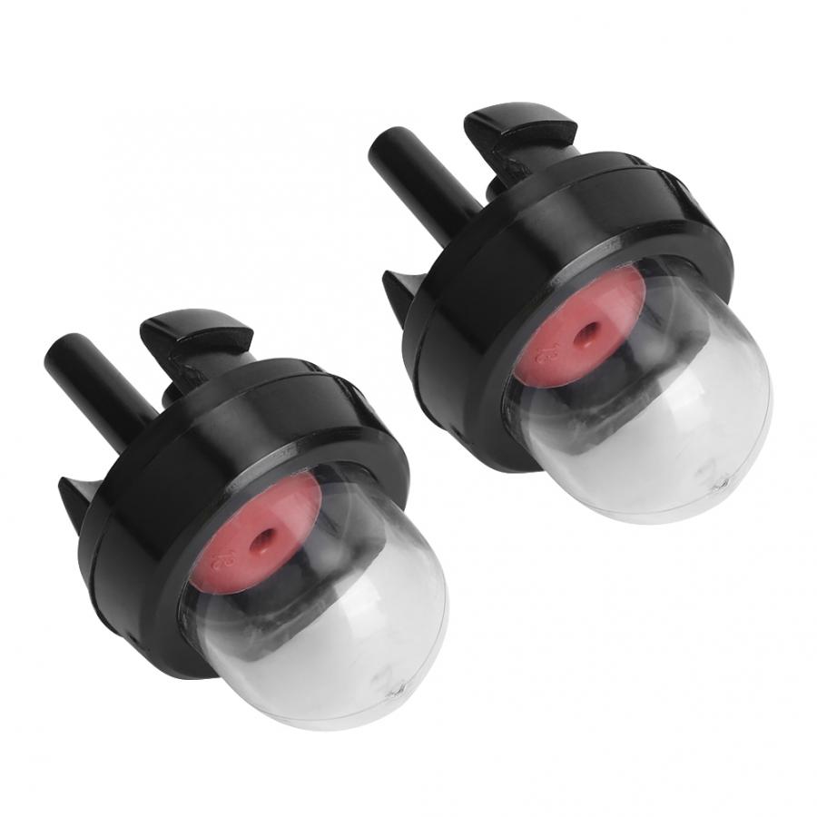 Fuel Line Primer Bulb 2Pcs Fuel Line with 5Pcs Primer Bulb Replacement Accessories Fit for Poulan Chainsaw Trimmer Primer Bulb: Default Title