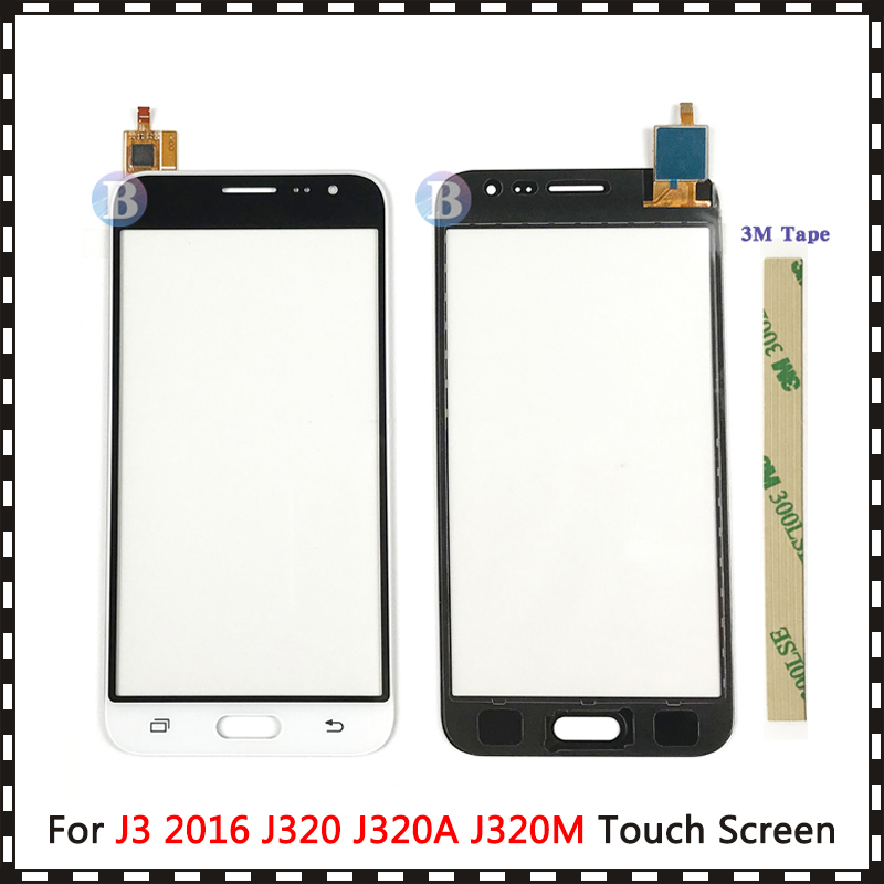 5.0" For Samsung Galaxy J320 J3 J320A J320M J320P J320 Touch Screen Digitizer Sensor Glass Lens Panel