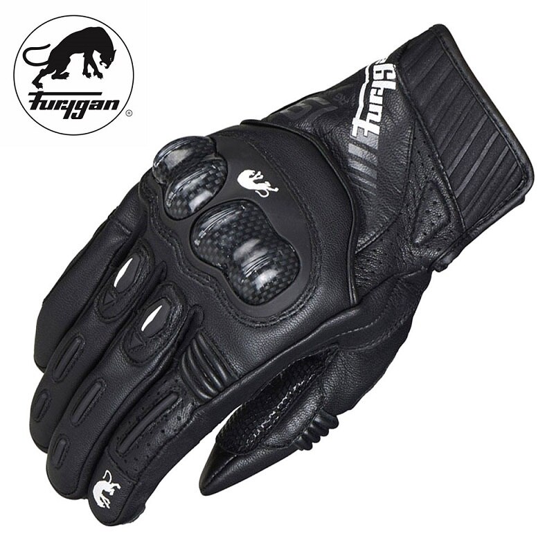 Furygan – gants de moto en fibre de carbone, gants courts quatre saisons, anti-chute, respirant, RG 19