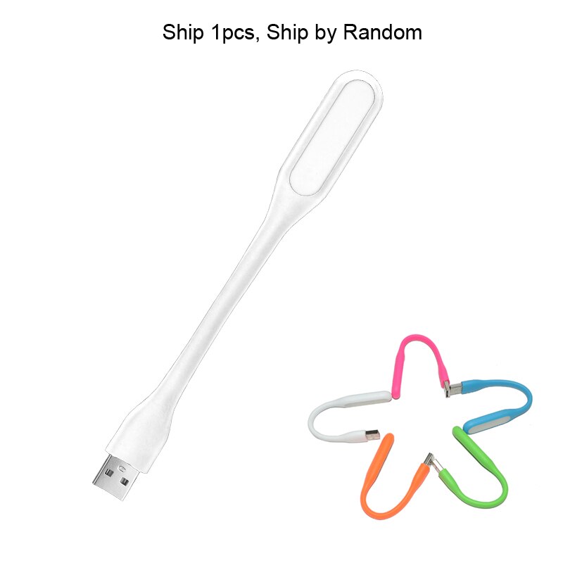 Mini Usb Led Boek Licht Leeslamp Flexibele Usb Lamp Bureau Tafel Lampen Voor Pc Notebook Power Bank Kind Student leeslamp: XM USB