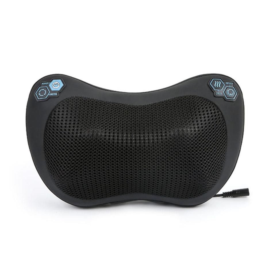 Masajeador de cuello para el hogar, almohada de masaje Cervical pequeño, compresa para espalda y cintura