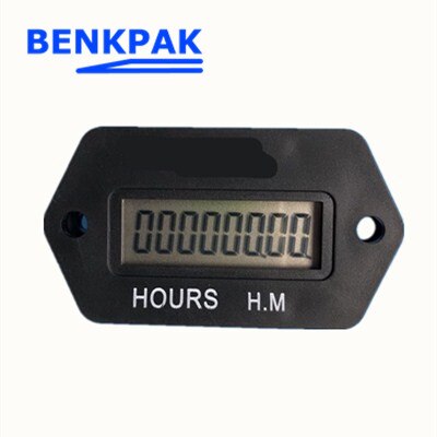 Digital Hour Meter Gasoline Engine Tachometer