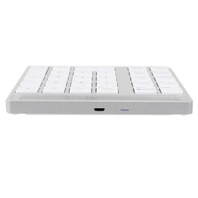 Mc saite MC-58AG usb carregamento bluetooth 3.0 teclado numérico com display de 12 dígitos & indicador led para computador portátil desktop computador portátil notebook