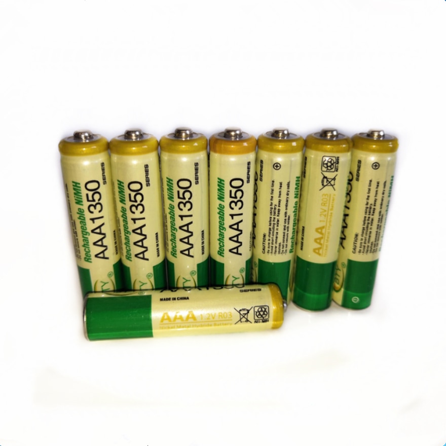 8 Stks/partij Grote Capaciteit 1350 Mah 1.2V Aaa Oplaadbare Batterij Voor Kinderspeelgoed Aaa Nimh Oplaadbare Batterij