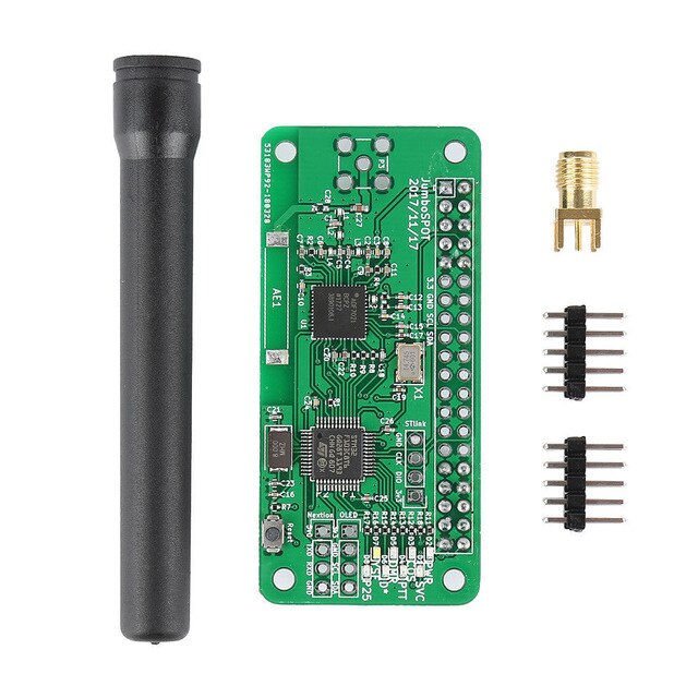 Jumbospot UHF VHF UV MMDVM Hotspot For P25 DMR YSF DSTAR NXDN Raspberry Pi Zero w 3B 3B: only MMDVM board