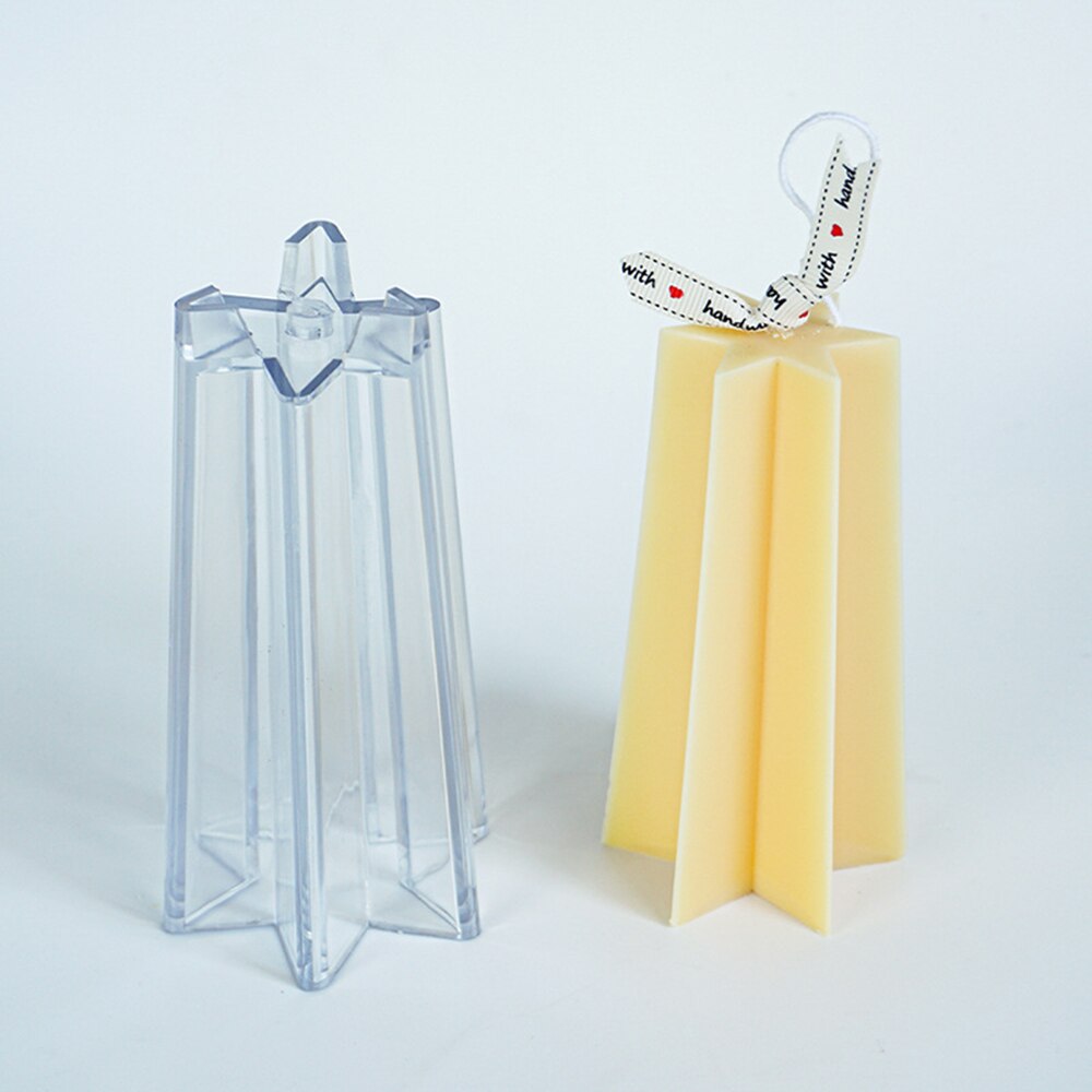 hexagone bougie fondant moule étoile gâteau décoration bougies outils bougie moules bougie à bricoler soi-même forme
