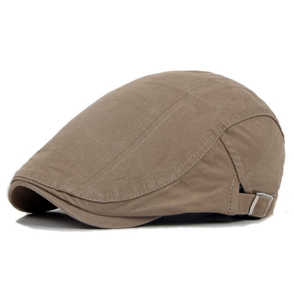 Gentleman chapeau hommes rétro décontracté bref lierre chapeau portable en toutes saisons Golf gavroche conduite casquette plate chapeaux casquettes hommes chapeau Craisy