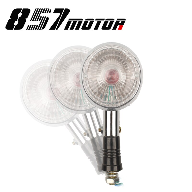 Lâmpada de seta para yamaha virago, xv250 xv535 xv920 xv1000 xv 250 535 920 1000 indicador do sinal de curva com luz âmbar