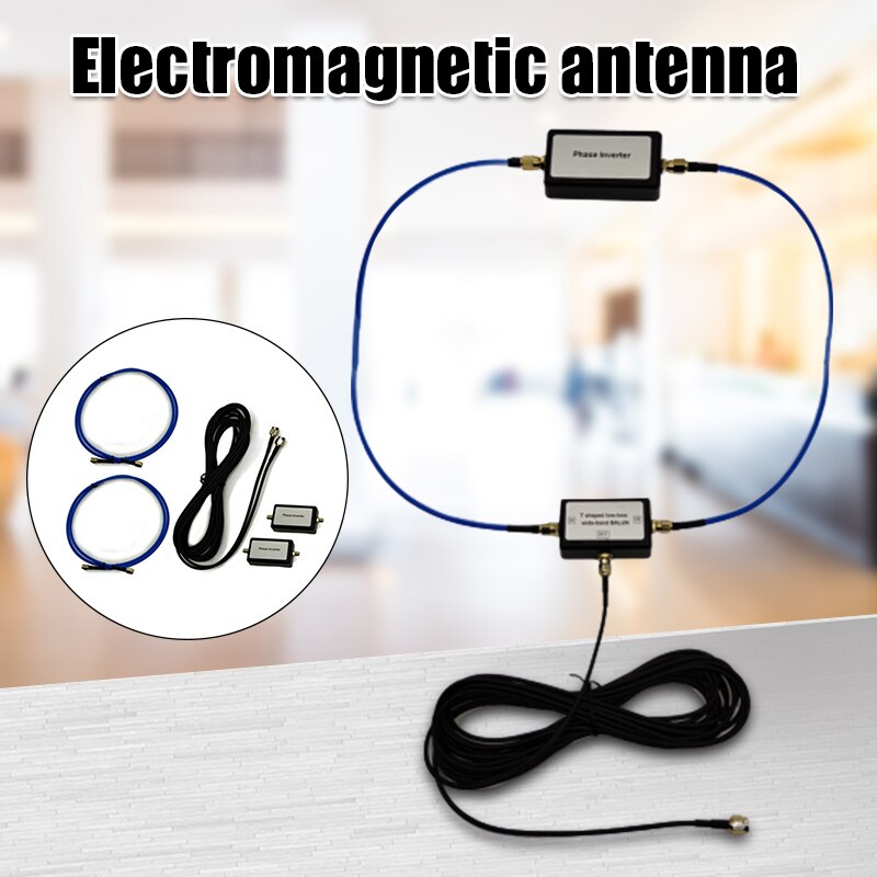 Magnetic Antenna Portable Passive Magnetic Loop Antenna for HF and VHF
