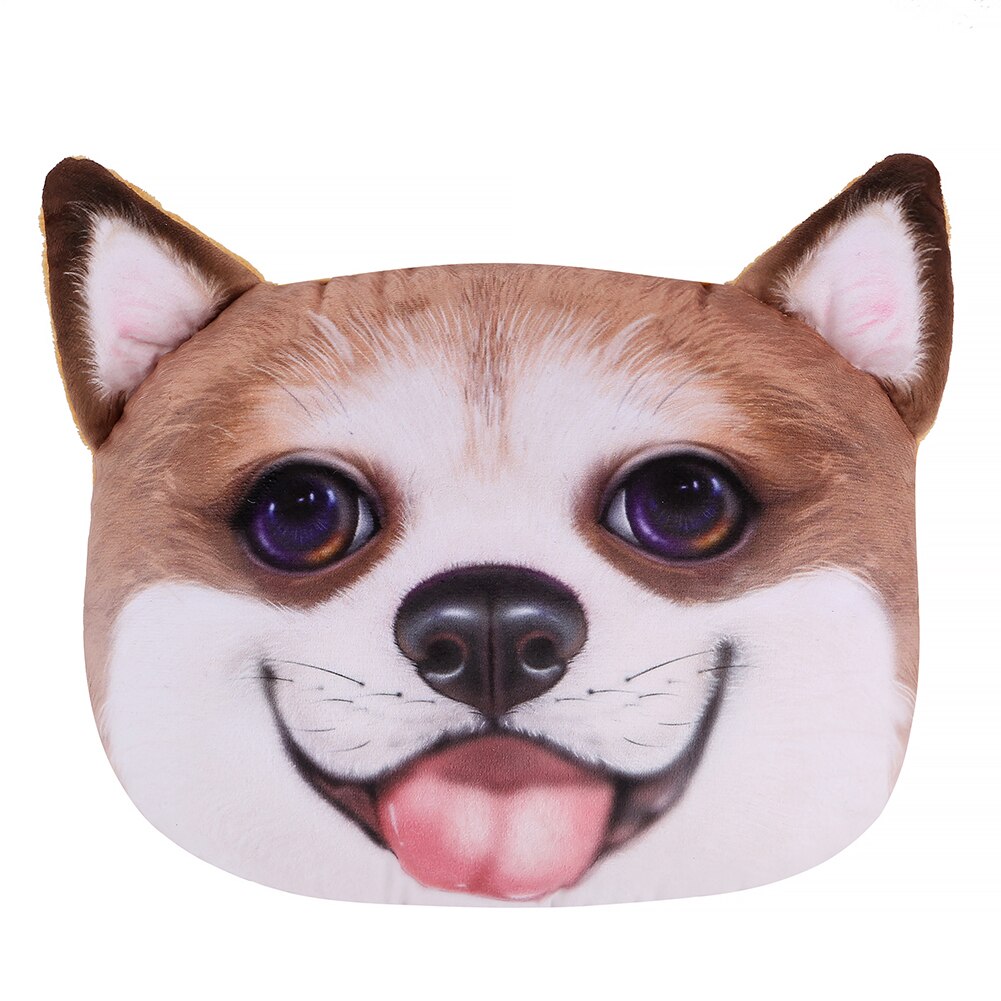 3D dessin animé Animal voiture appui-tête oreiller coussin cou oreiller universel voiture sécurité ceinture de sécurité couverture ceinture de sécurité épaulière coussin: Corgi