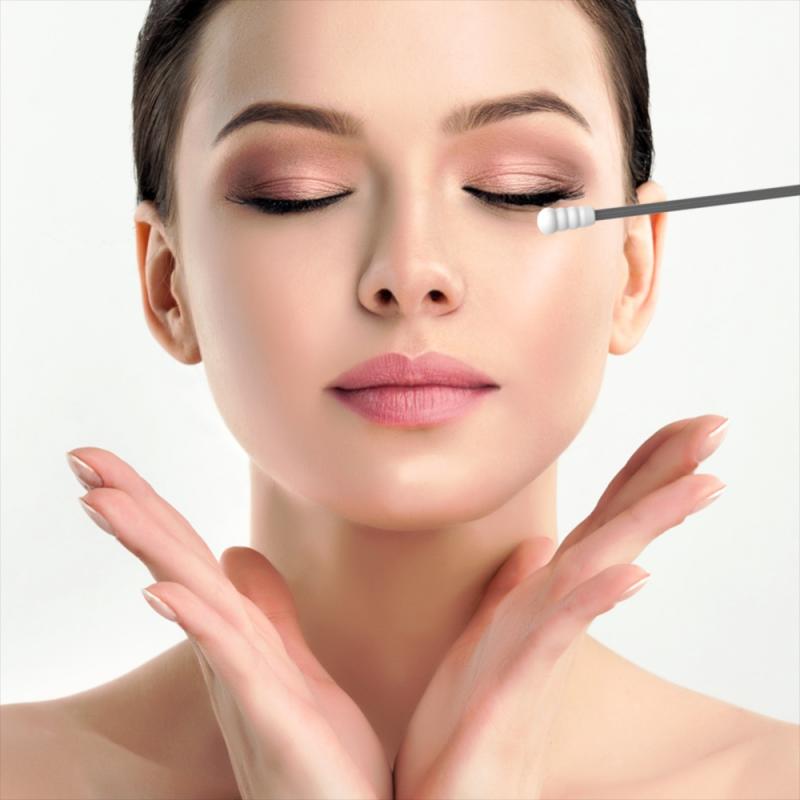 2Pcs Double-Ended Siliconen Spiraal Wattenstaafjes Oor Pick Lepel Herbruikbare Oor Wax Verwijderen Cleaner Oor Tool Multi-Functie Draagbare