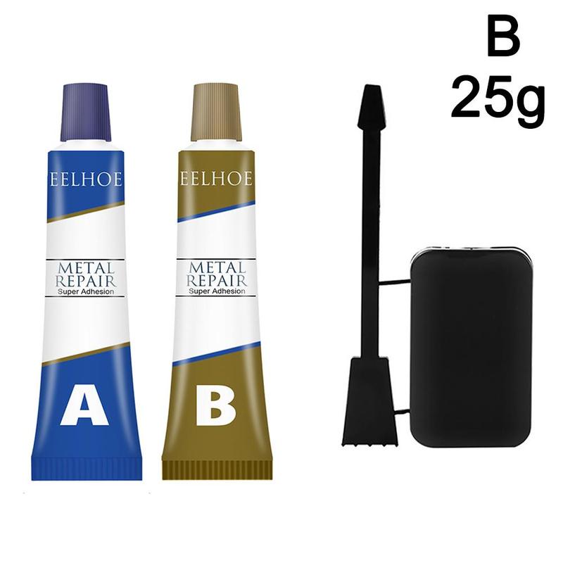 Industrial Ab Glue Metal Repair Adhesive Paste Metal Quick-drying Resistant Repair Glue Heat Welding Cold Glue Sealant Repa R5i8: B