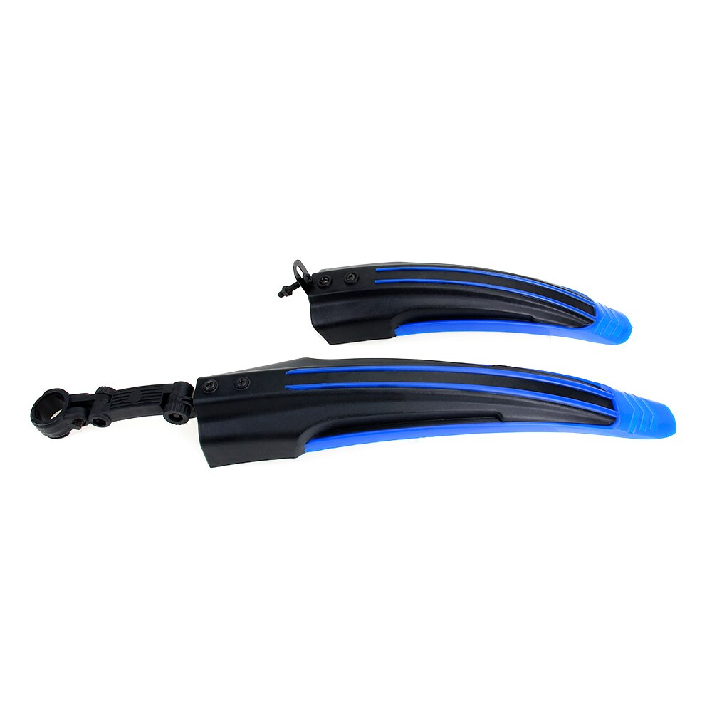 Fiets Spatbord Mountainbike Fenders Spatborden Spatbord Verstelbare Voor Achter Tire Fenders Cycle Deel Rood Blauw