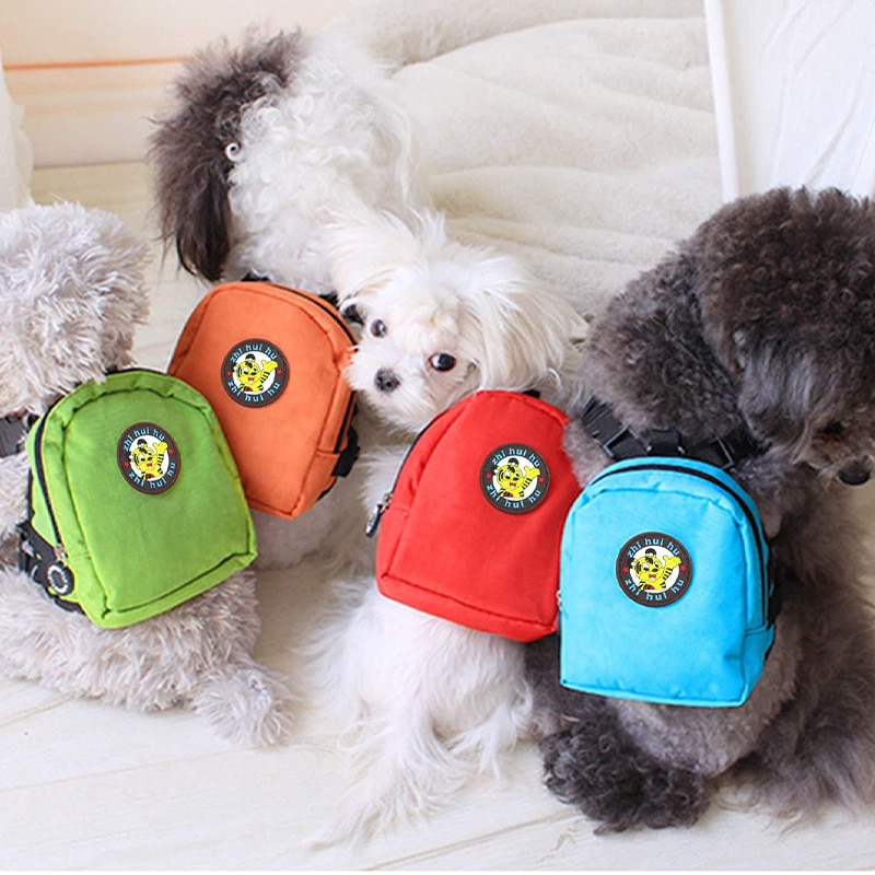 Mochila de para Gato, mochila con arnés para perros pequeños, multifunción, accesorios para cachorros