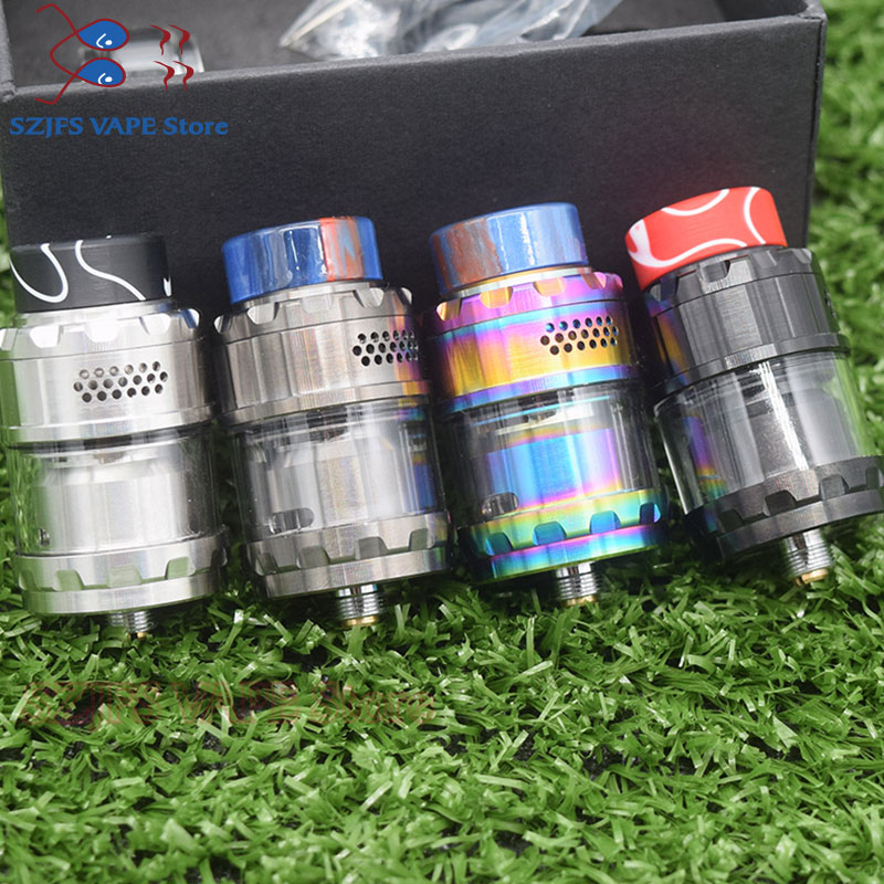 yftk Kylin M RTA Rebuildable 3ml/4.5ml 24mm Tank Atomizer Top honeycomb airflow Large Build Deck Vaporizer vape Tank vs zeux rta