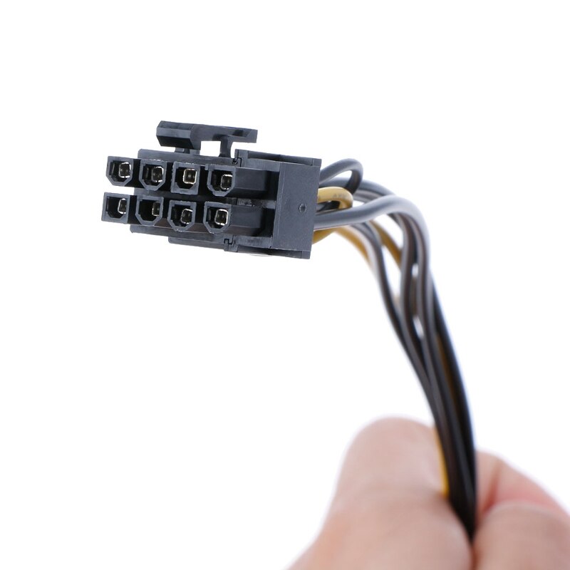 Ootdty Enkele 15Pin Sata Mannelijk Naar 8Pin (6 + 2) pci-E Mannelijke Videokaart Voeding Kabel 20 Cm