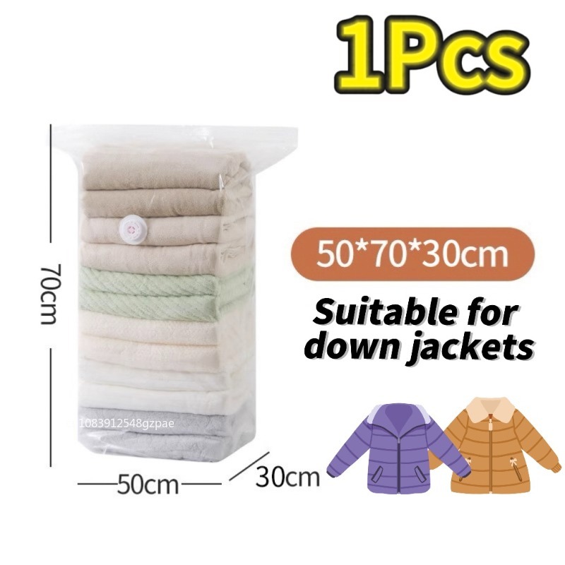 Bolsas de almacenamiento al vacío cúbicas, bolsas de plástico grandes para guardar ropa, edredón, mantas, bolsa vacía de compresión, 1-5 uds.: Verde