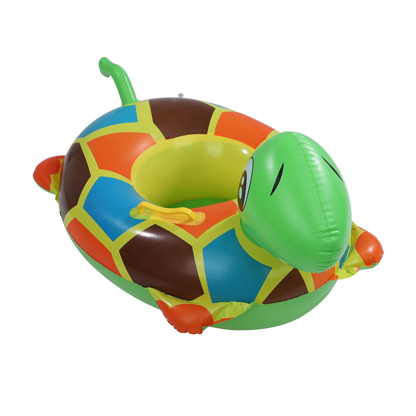 Schildkröte Schwimmbad Schwimmt Aufblasbare freundlicher Wasser schweben Ring Mit Griff Sicher Material Und Weiche Sitz Baby Schwimmen Ring Für 1-3 Y L3