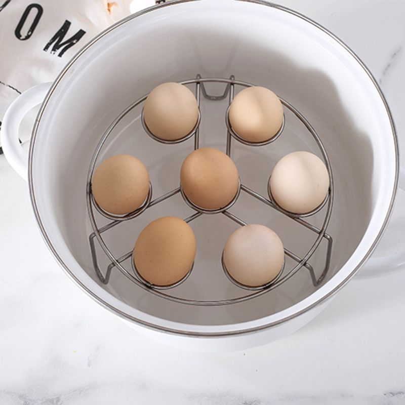 Stainless Steel Egg Steam Rack Steamer Shelf Stand Multi Function Steaming Tray for Electric Pressure Cooker