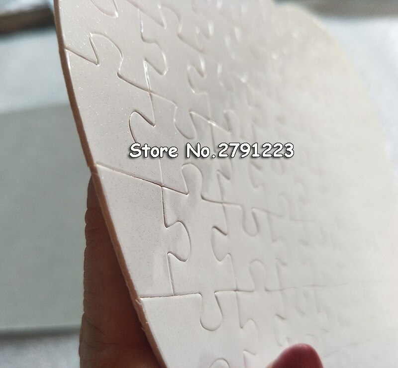 10 Sets Heart Size Hardboard Sublimation Blank Jigsaw Puzzle Love Style