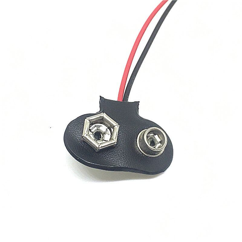 Adaptateur de batterie 9V pour connecteur Arduino bricolage | 5 pièces, câble d'alimentation instantané à DC, adaptateur de batterie ligne mâle pour connecteur Jack