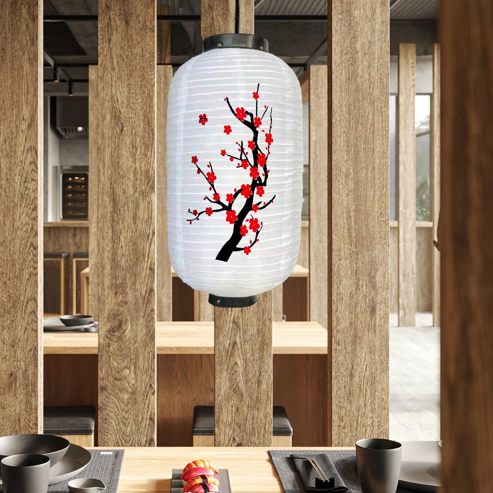 Traditionele Japanse Stijl Lantaarn Lampenkap Hangende Oosterse Lamp Voor Outdoor Lente Festival Bar Restaurant: Mintgroen