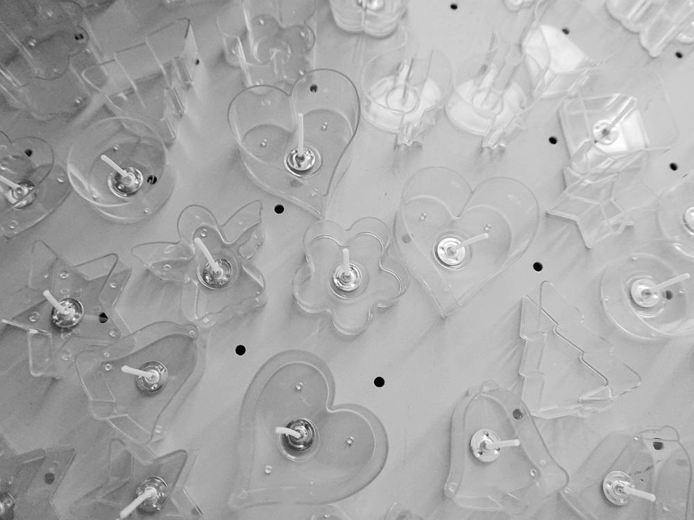 100 pcs Candle Wicks for DIY Candle Making Natural Cotton wick (3CM Length)