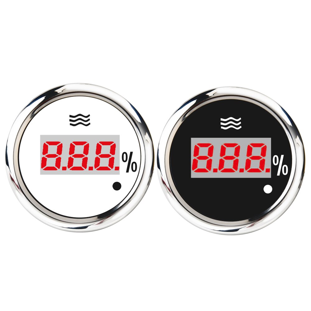 Waterproof IP67 Water Level Gauge 52MM Gauge Stainless Steel 0-190/240-33 Ohm Pointer Digital Water Tank Level Gauge 2 inch